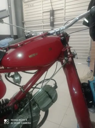 Moto Guzzi 65cc Histórica.