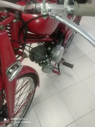 Moto Guzzi 65cc Histórica.