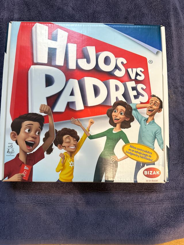 Hijos vs Padres Juego de Mesa Bizak