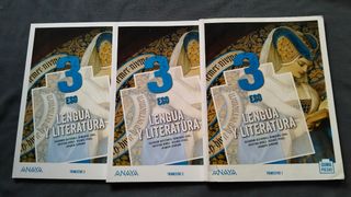 Libros de Lengua y Literatura 3 ESO