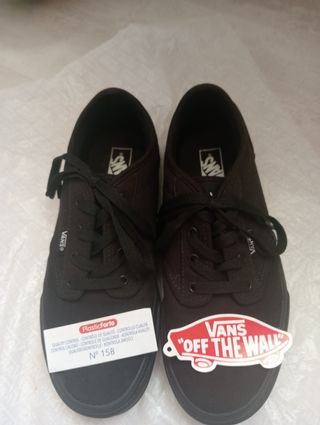 Zapatillas Vans Hombre Talla 39 Negras