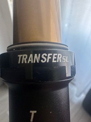 Tija telescópica Fox Transfer SL 31.6 + mando fox