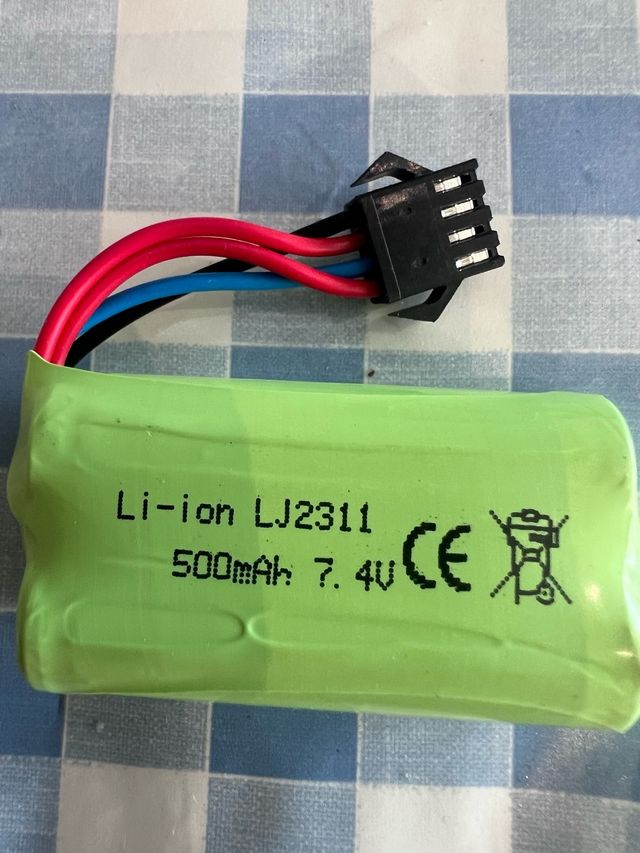 2 Baterías Li-ion LJ2311 500mAh 7.4V