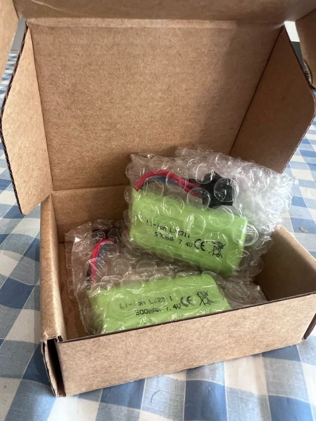 2 Baterías Li-ion LJ2311 500mAh 7.4V