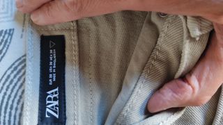 Pantalón Zara Hombre Talla 38 Beige