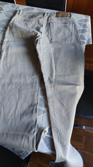 Pantalón Zara Hombre Talla 38 Beige