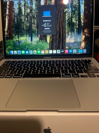 MacBook Air M1 2020 13” Plata 256 GB