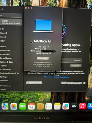 MacBook Air M1 2020 13” Plata 256 GB