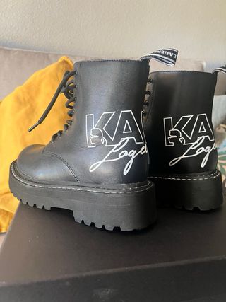 Botines Karl Lagerfeld Negros
