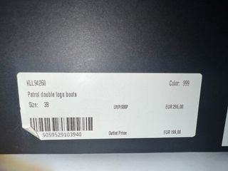Botines Karl Lagerfeld Negros