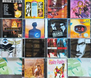 Lote CDs Música Variada: Soul, Jazz, Country, Blue