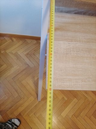 Escritorio madera y metal