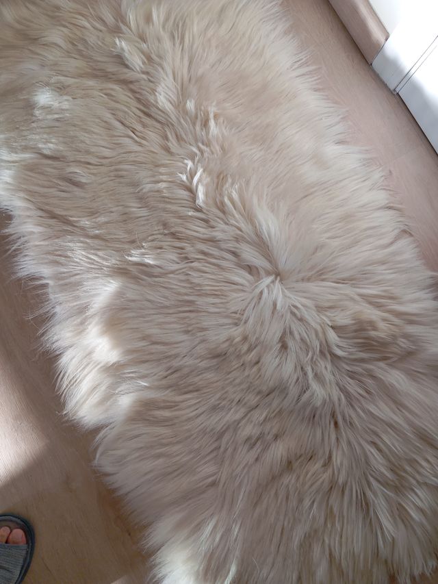 ULTIMO PRECIO alfombra piel de Cabra 