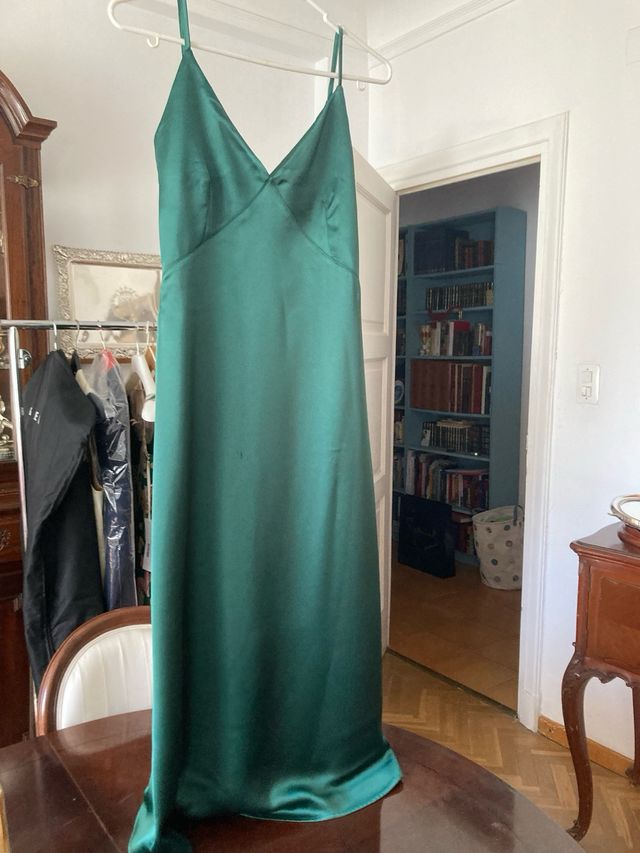 Vestido Lencero Mattui Collection Verde