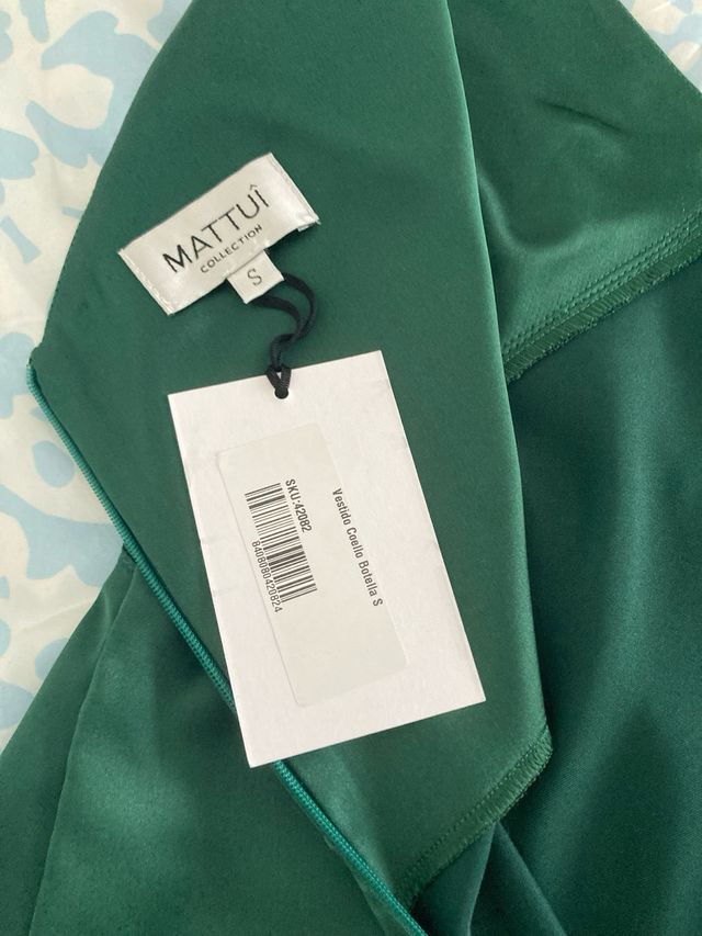 Vestido Lencero Mattui Collection Verde