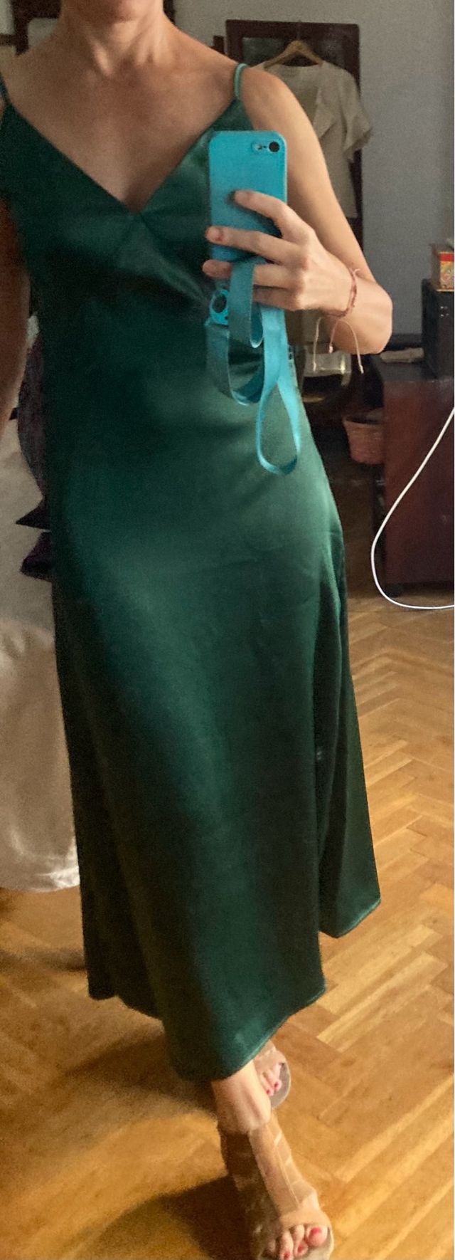 Vestido Lencero Mattui Collection Verde