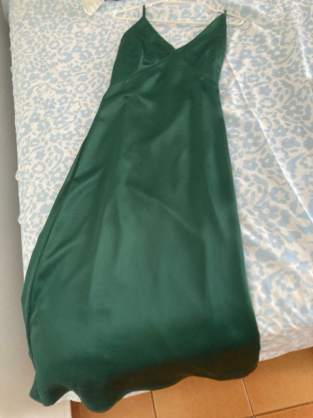 Vestido Lencero Mattui Collection Verde