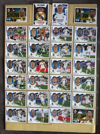 Real Madrid Liga Este 24/25 equipo completo.