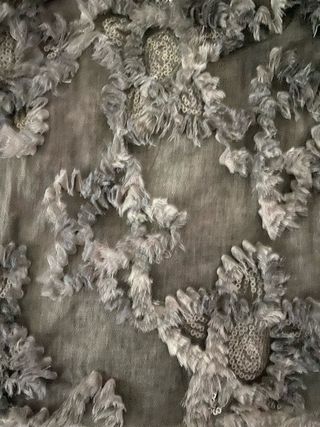 Falda fiesta niña gris oscuro