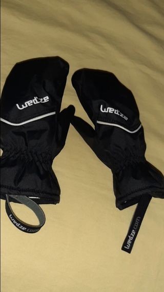 Manoplas nieve Wed'ze negras