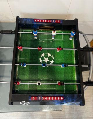 Futbolín de mesa