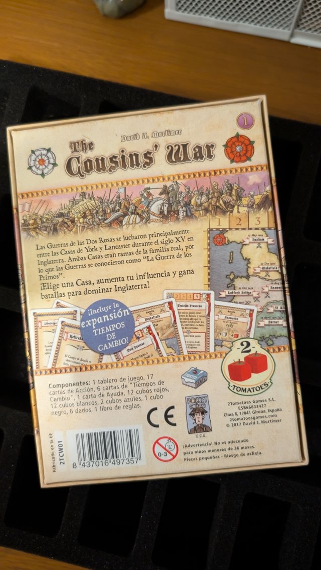 The Cousins' War Juego de Mesa