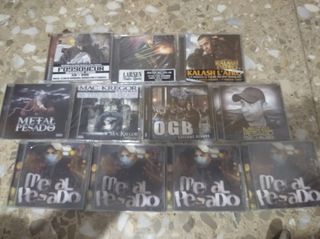 Lote 11 CDs Rap Francia y España Nuevos