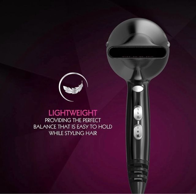 Secador con 3 ajustes de calor y 2 de velocidad