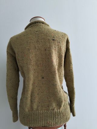 Jersey tejido aceituna talla M