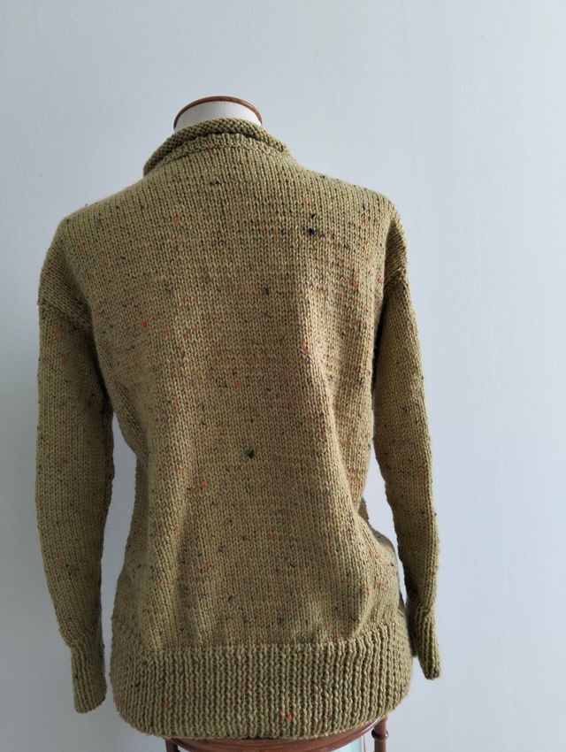 Jersey tejido aceituna talla M