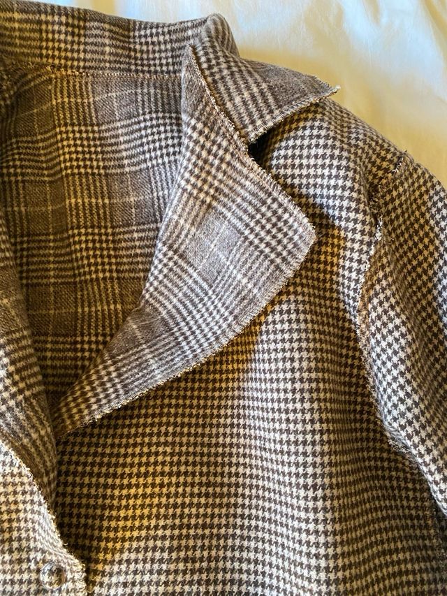 Abrigo de otoño reversible