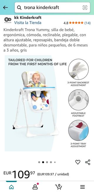SILLITA INFANTIL/COMER