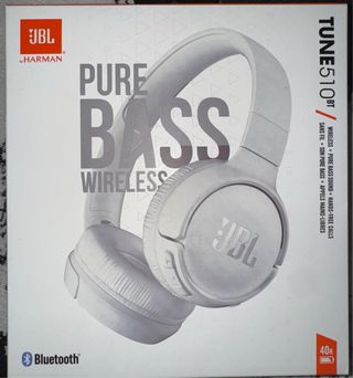 JBL Tune 510BT Auriculares Inalámbricos Blancos