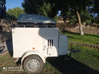 Remolque isotermo para perros de caza mas baul