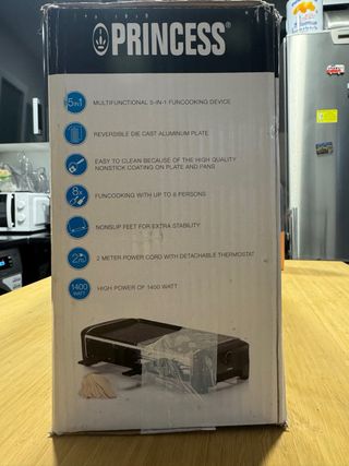 Raclette Princess 8 personas piedra y plancha