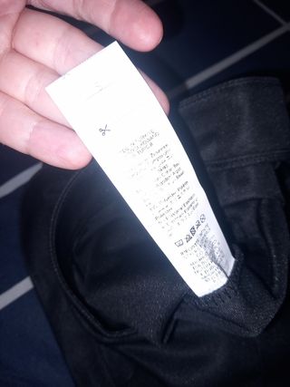 Gonna pantaloncino Shein nera taglia S