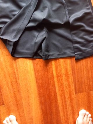 Gonna pantaloncino Shein nera taglia S