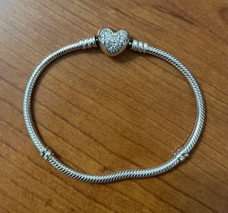 Pulsera Pandora Disney Corazón Brillante
