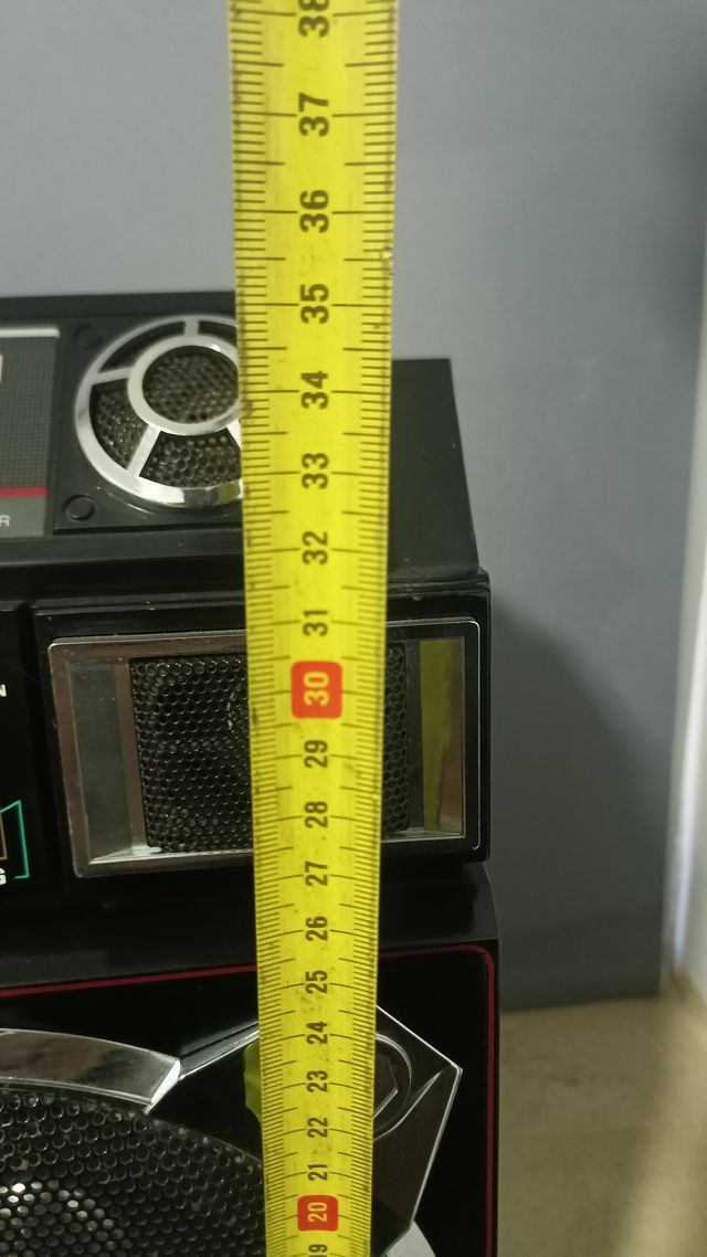 Radio Cassette Silver Crown Boombox