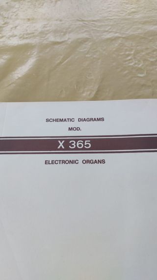 Órgano Eléctrico Antiguo X 365