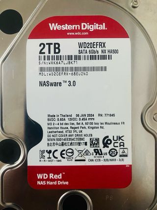Disco Duro Western Digital 2TB NAS