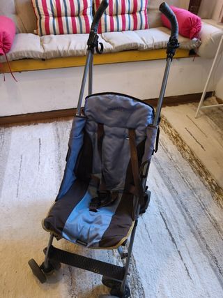 Silla de paseo Maclaren azul