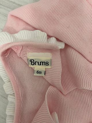 Vestitino Brums rosa con fiocco