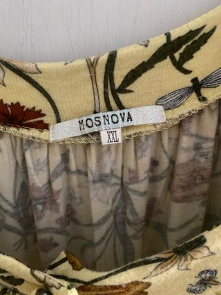 Blusa floral amarilla