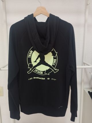 Sudadera Jordan Negra Mike's Gym