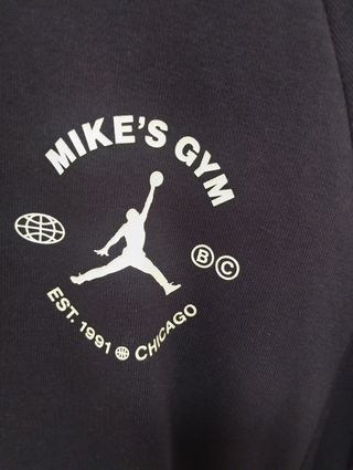 Sudadera Jordan Negra Mike's Gym