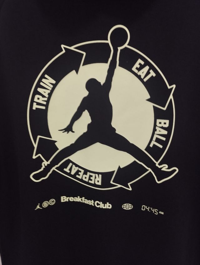 Sudadera Jordan Negra Mike's Gym