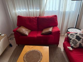 Conjunto Sofá 3+2 Rojo
