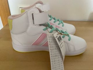 Zapatillas Adidas Blancas Caña Alta