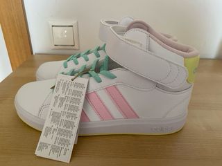 Zapatillas Adidas Blancas Caña Alta